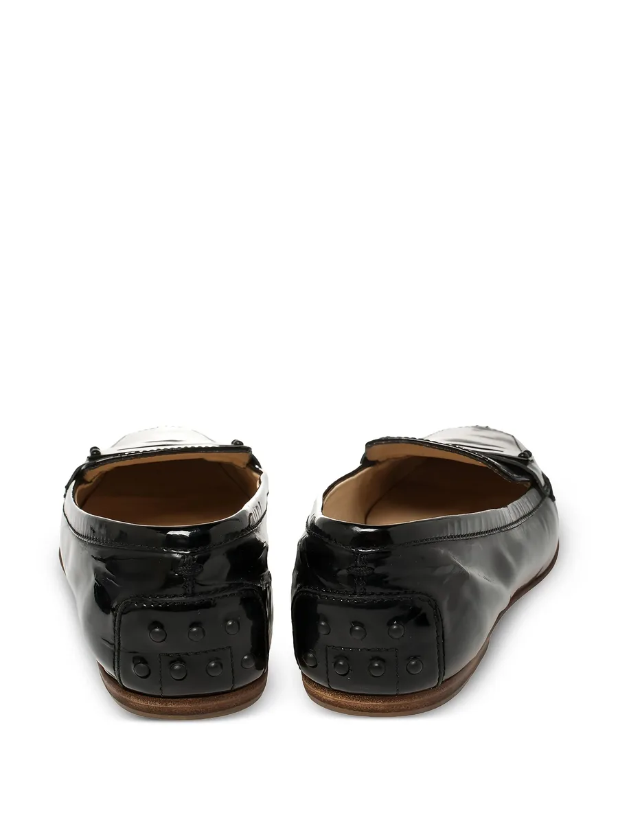 pre-owned Penny patent leather loafers 6