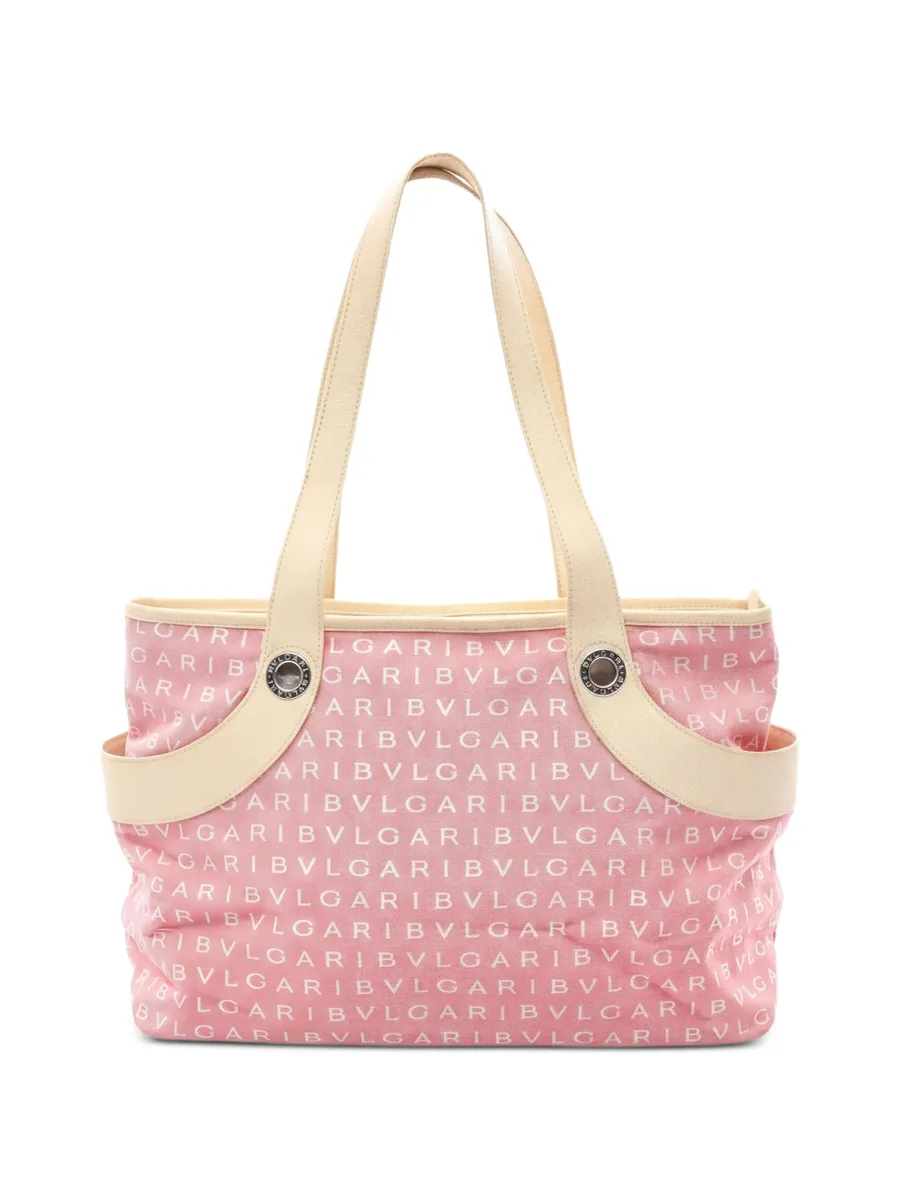 2000s Logo Mania tote bag 1