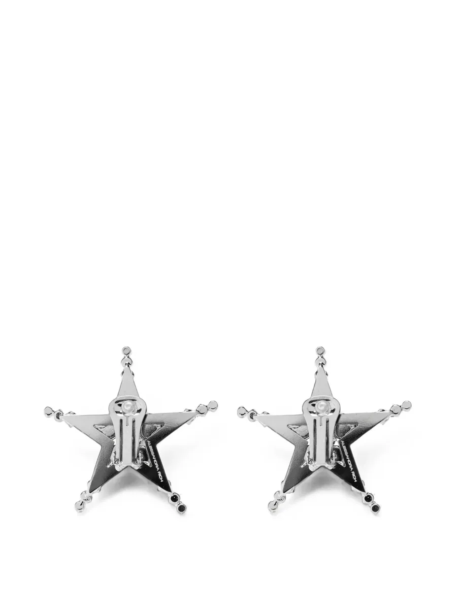 серьги с кристаллами 3