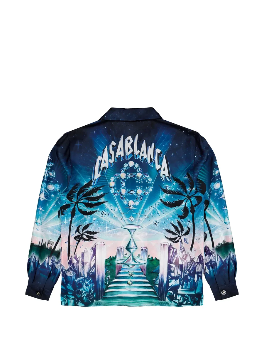 Crystal Alchemy Cuban collar shirt 2