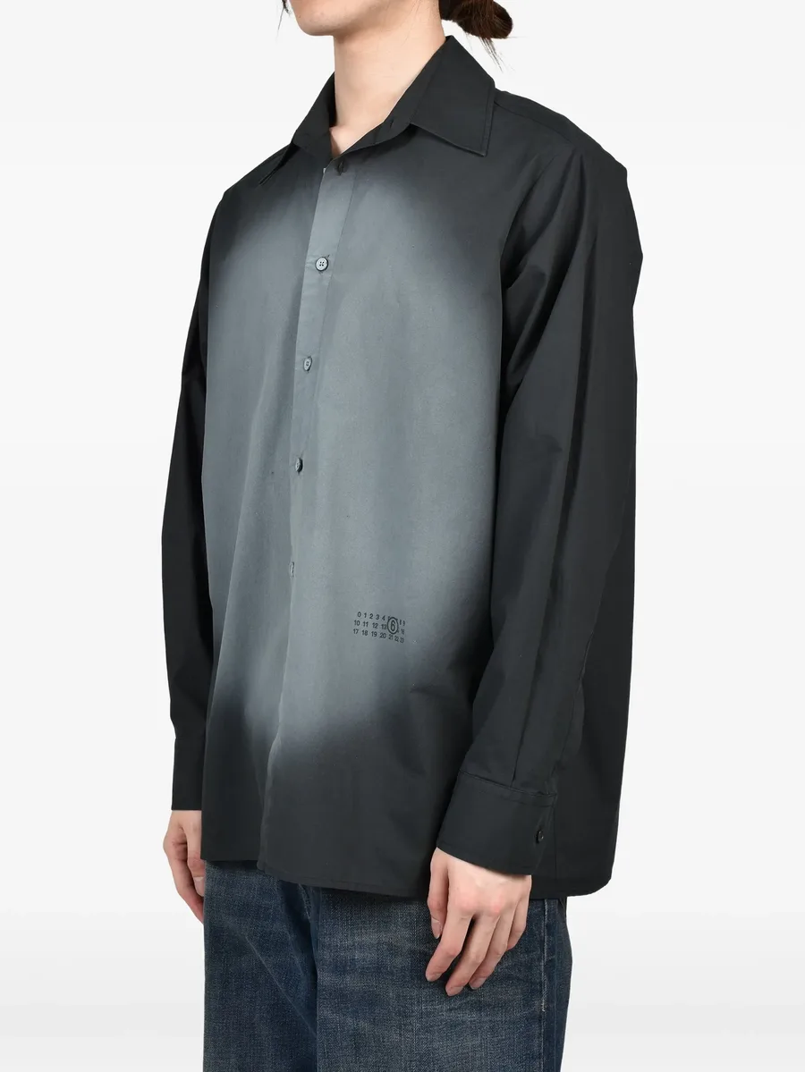 Spray-print shirt 4