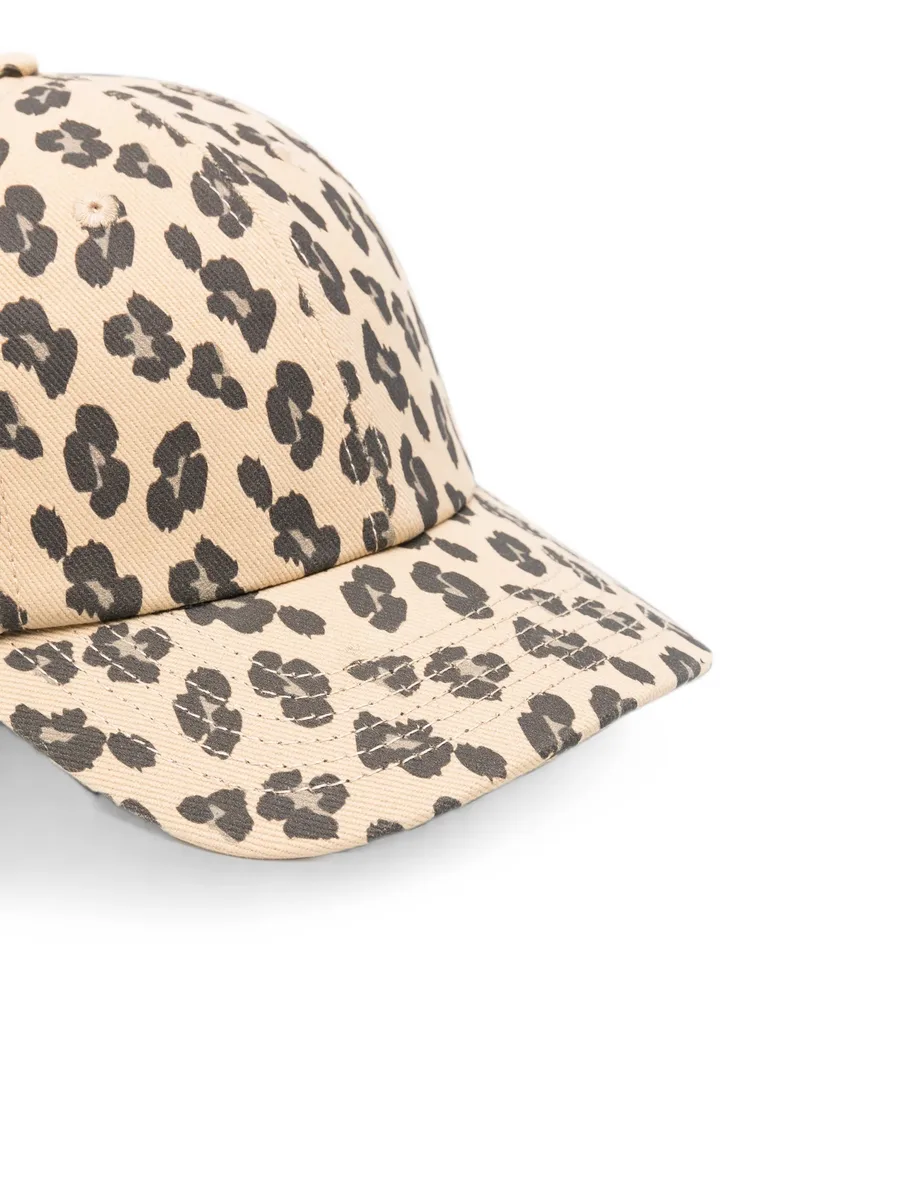 leopard-print baseball cap 3