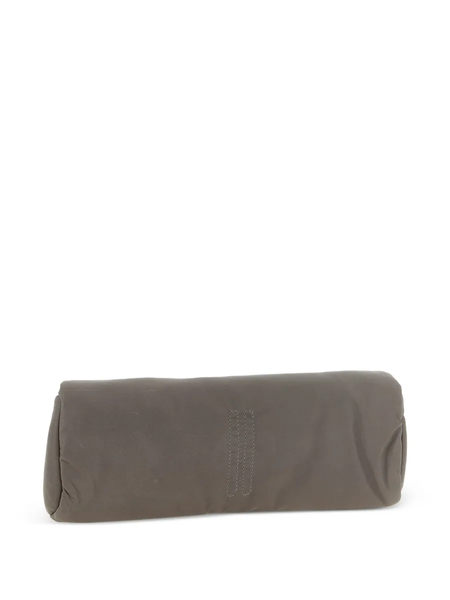 padded leather clutch bag 2