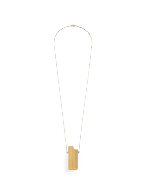 колье Brass с футляром для зажигалки