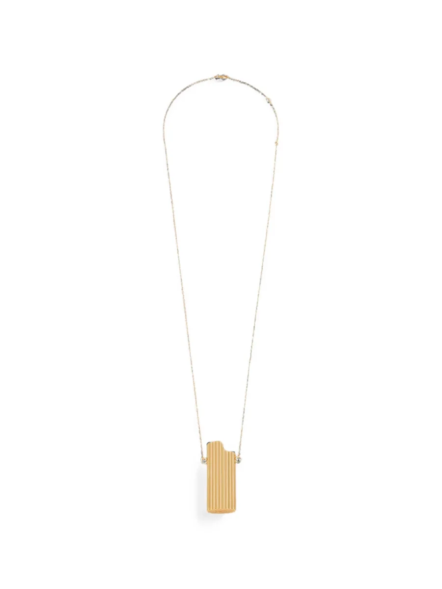 колье Brass с футляром для зажигалки 1