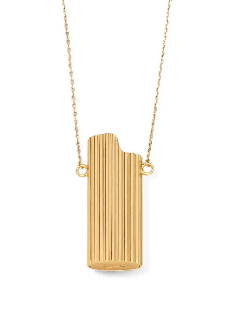 колье Brass с футляром для зажигалки 4