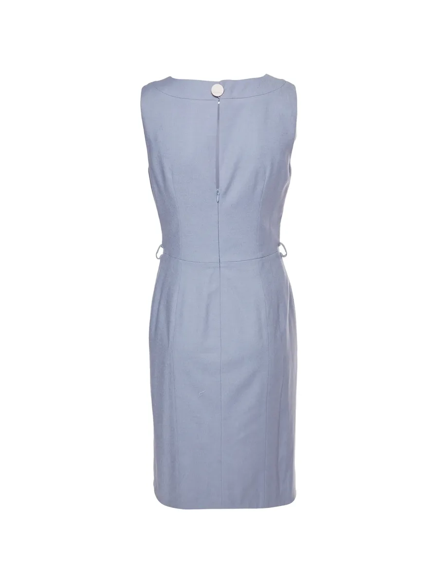 boat-neck sleeveless dress 2