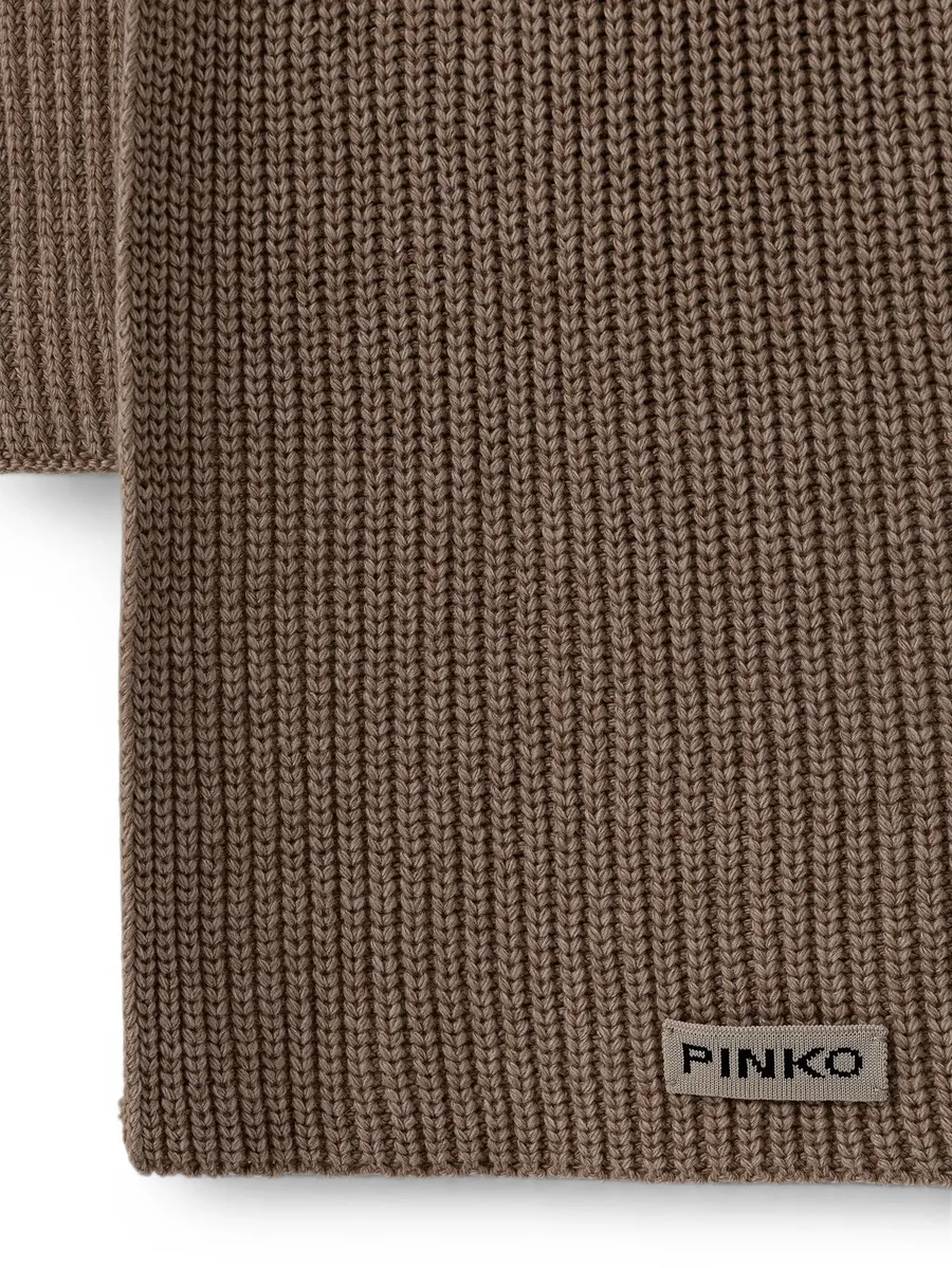 ribbed-knit scarf 3