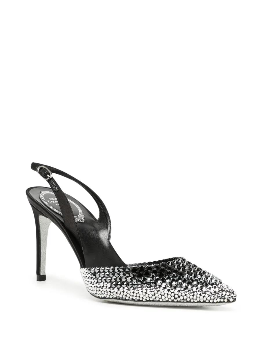 Jackie 70mm crystal-embellished pumps 3
