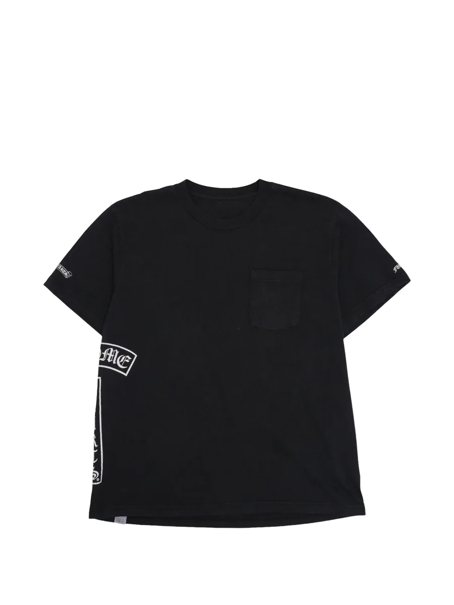 logo-print short-sleeve T-shirt 1