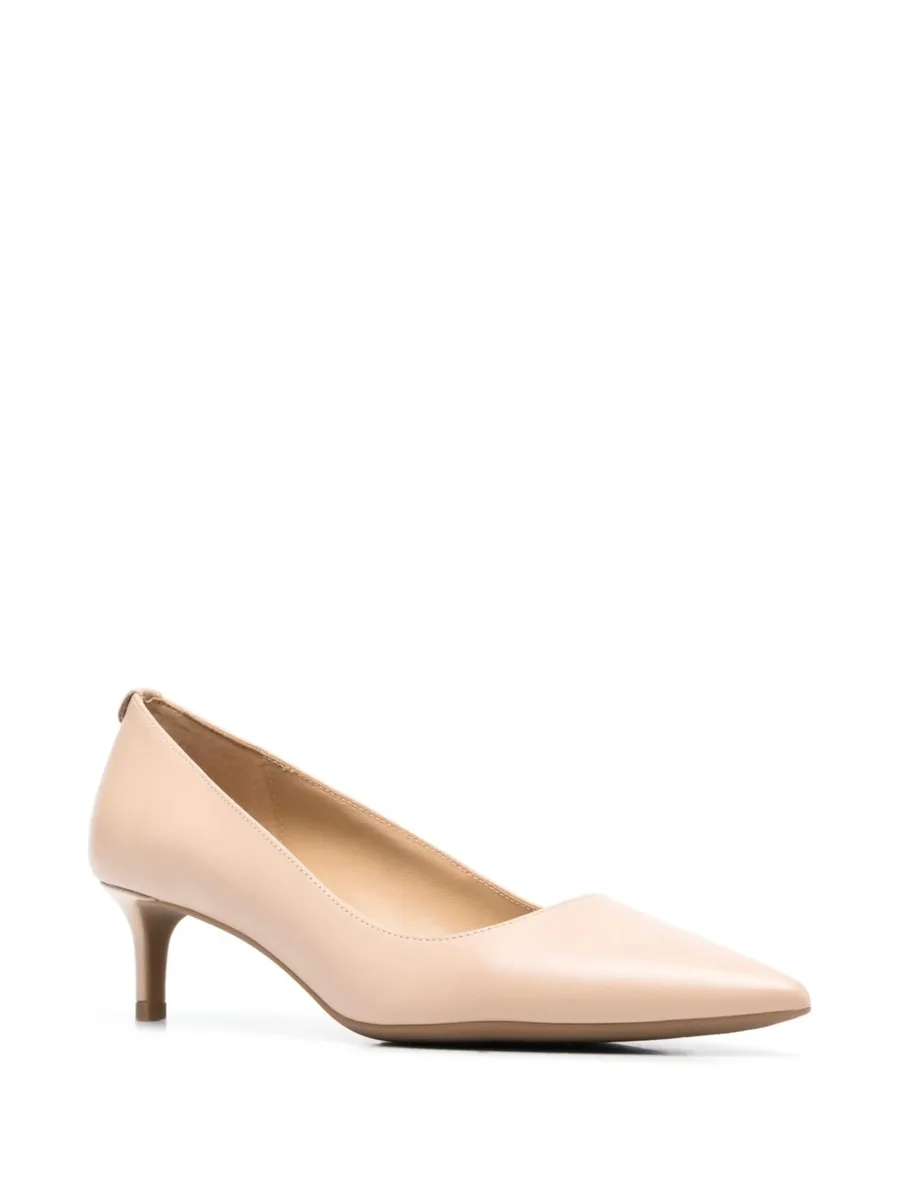 logo-plaque 50mm leather pumps 4