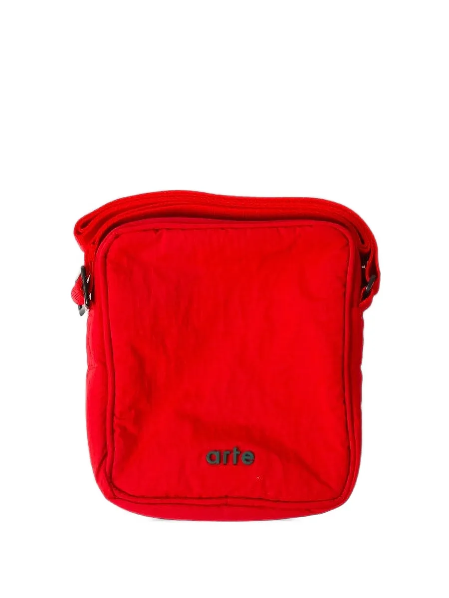 logo-plaque shoulder bag 1