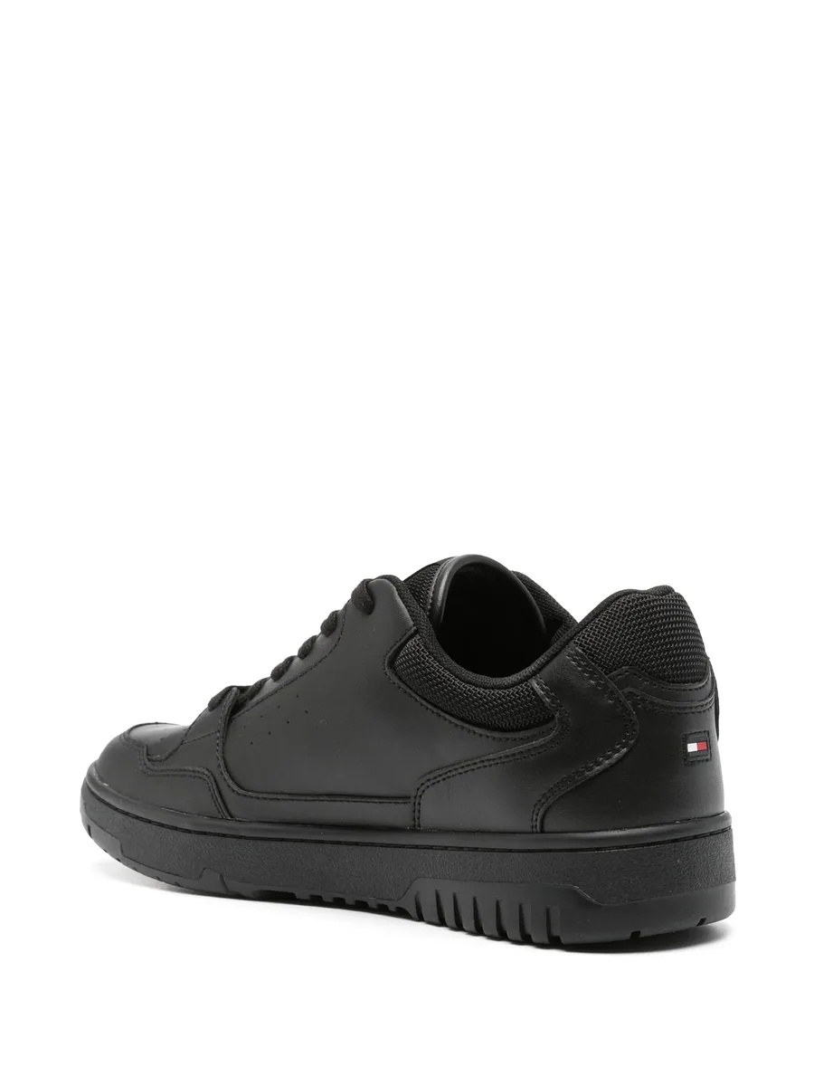 logo-patch low-top sneakers 5