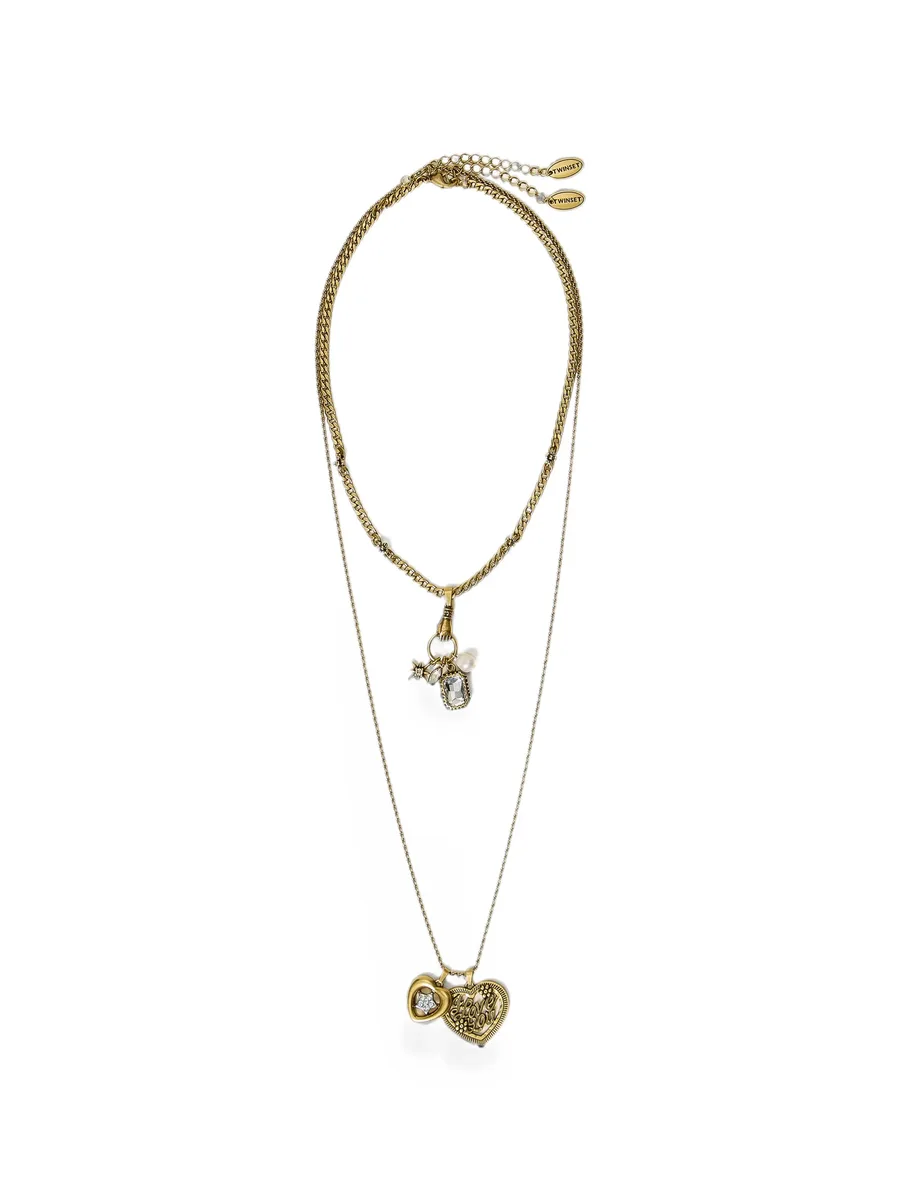 set of necklaces with pendants 1