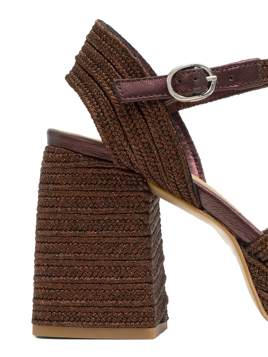 Valee braided-strap platform sandals 10