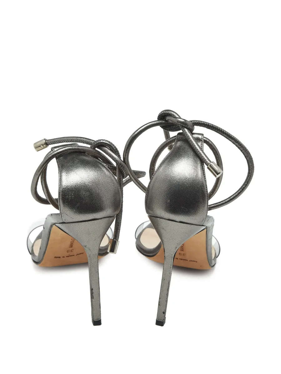 Estro ankle-strap leather sandals 6