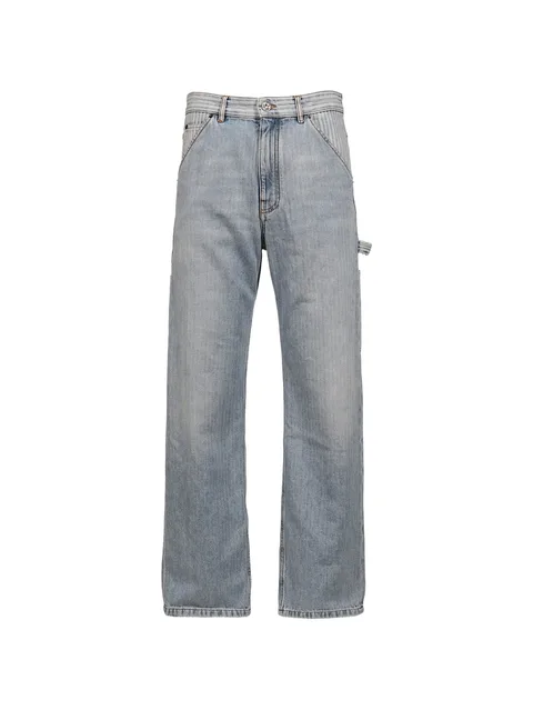 panelled jeans