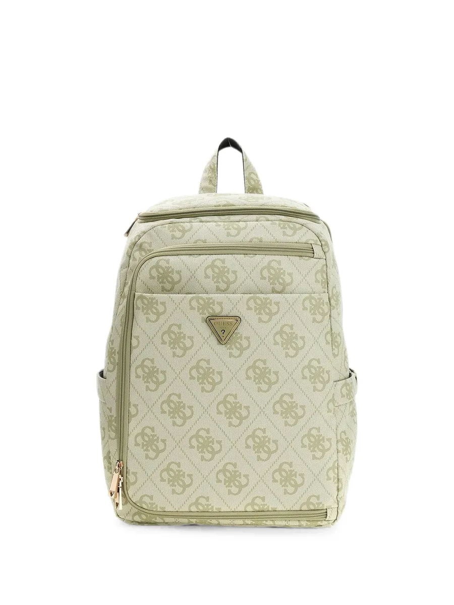 logo-print Berta backpack 1