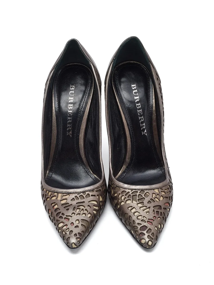 cut leather pumps 8