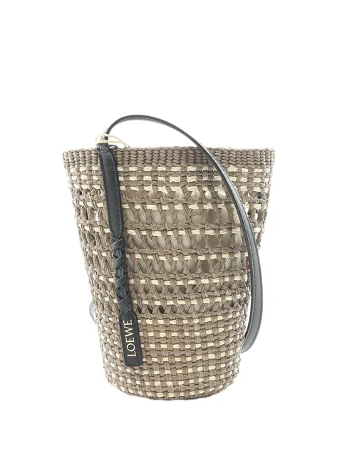 сумка-ведро Raffia Blade Pocket Bag (2010-2026 годы)