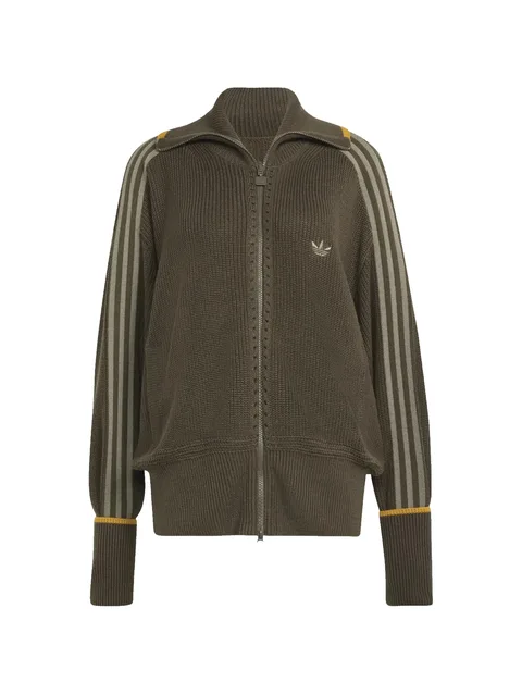 Firebird logo-embroidered cardigan