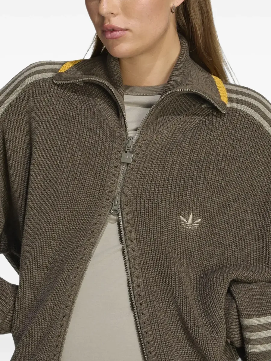 Firebird logo-embroidered cardigan 3