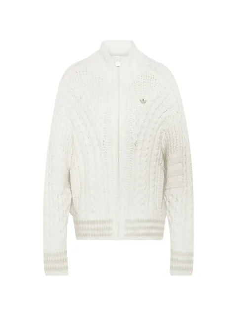 Firebird cable-knit cardigan