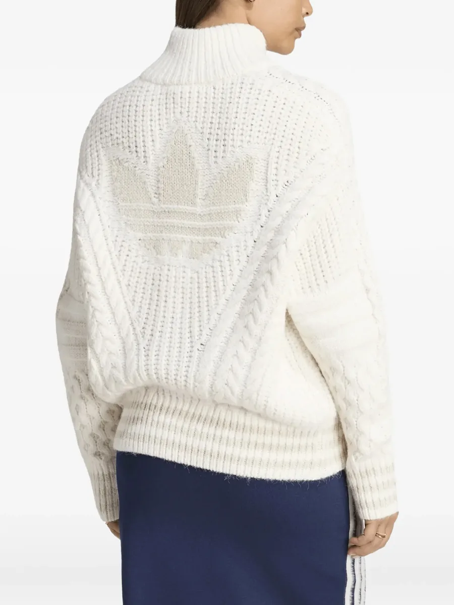 Firebird cable-knit cardigan 2