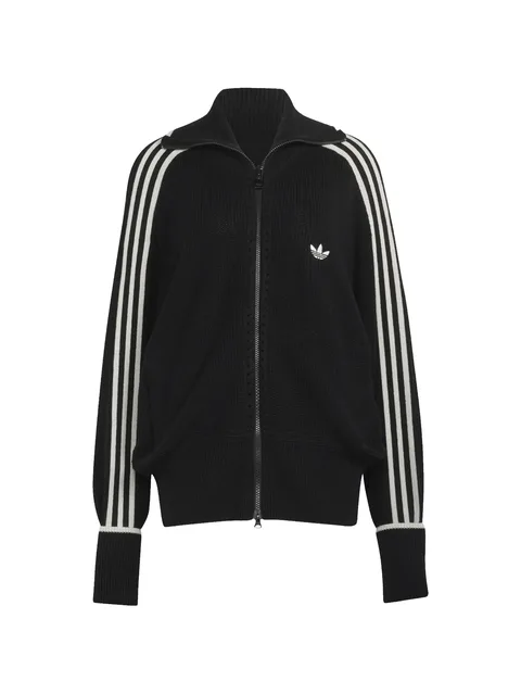 Firebird side-stripe cardigan