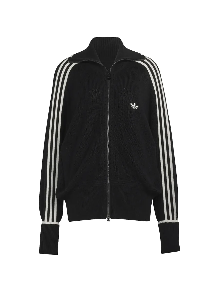 Firebird side-stripe cardigan 1