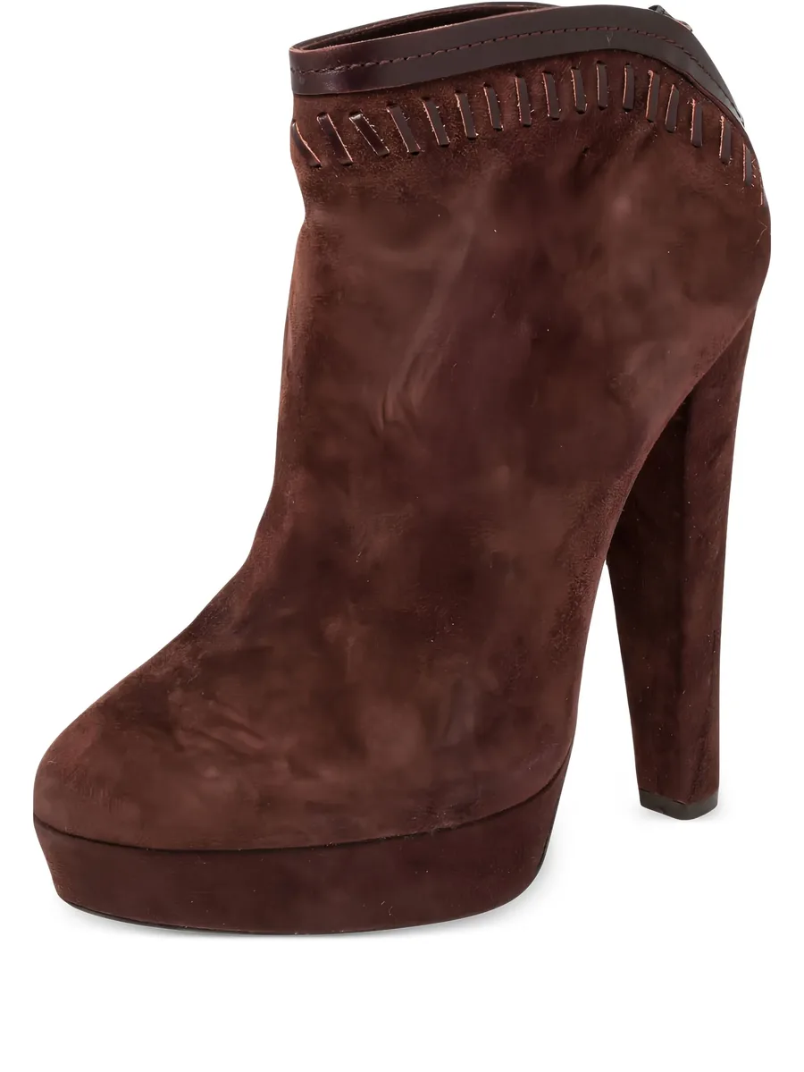 150mm suede ankle boots 3