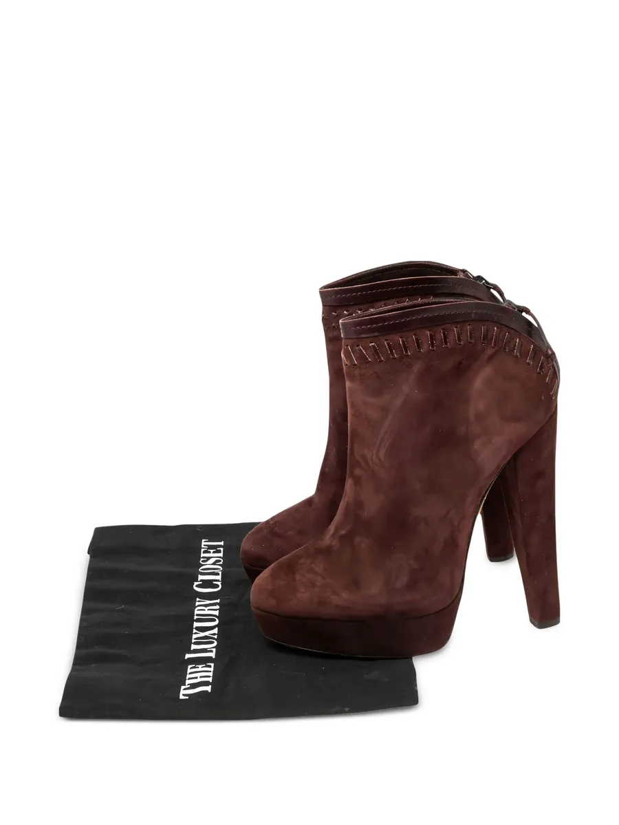 150mm suede ankle boots 7