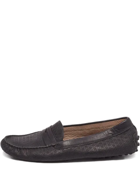 leather loafers