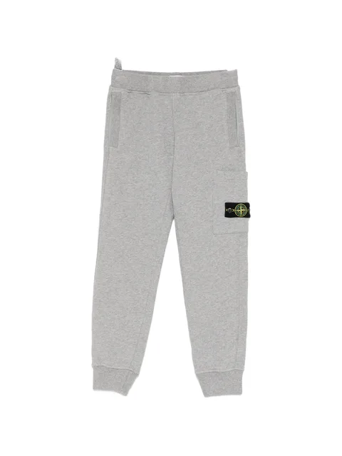 logo-patch track pants