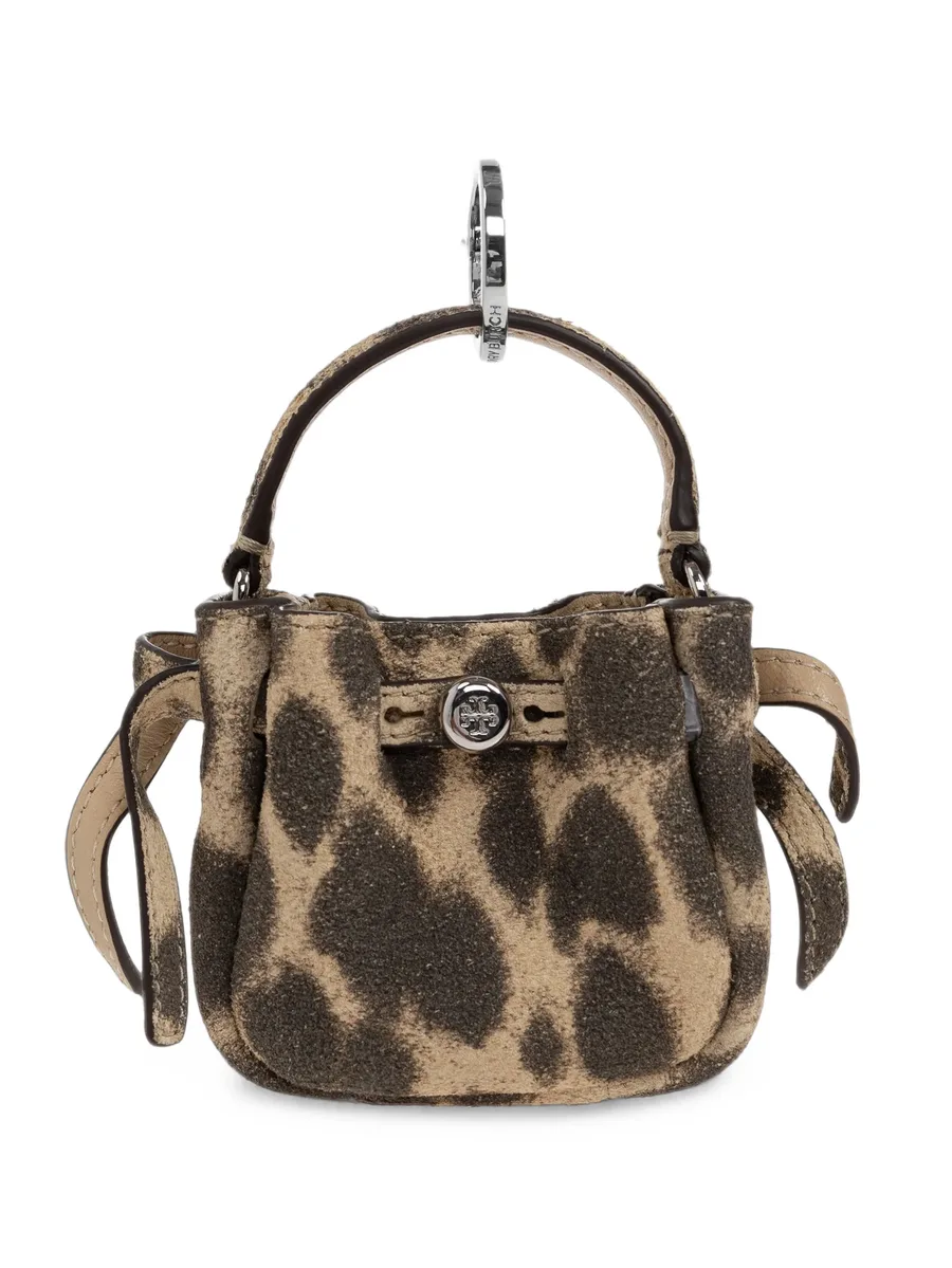 Romy animal-print bag keychain 1