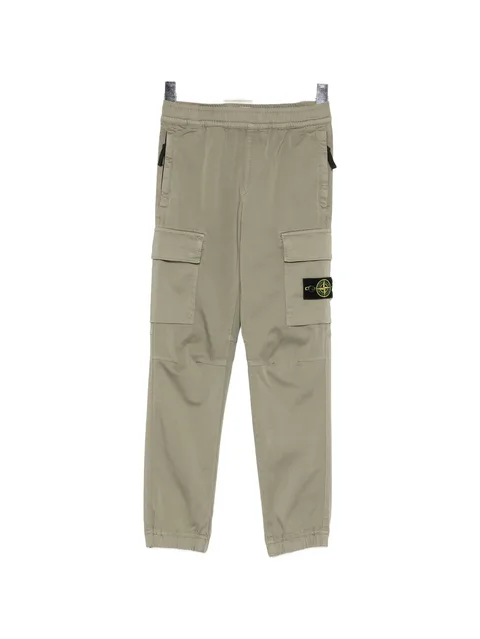 elasticated cargo pants