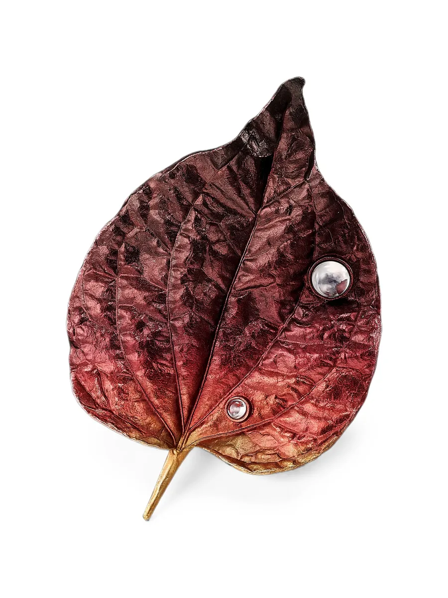 брошь Autumn Leaf 3