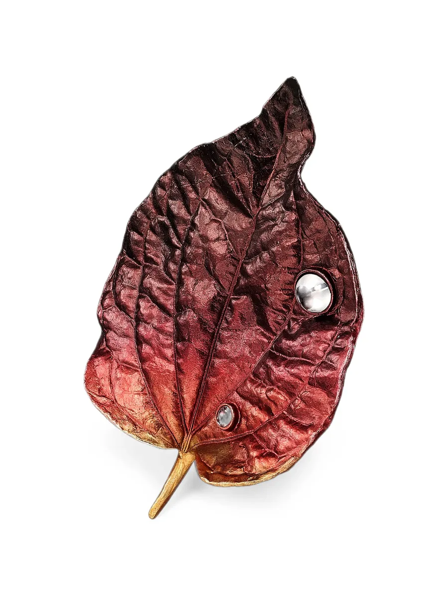 брошь Autumn Leaf 4