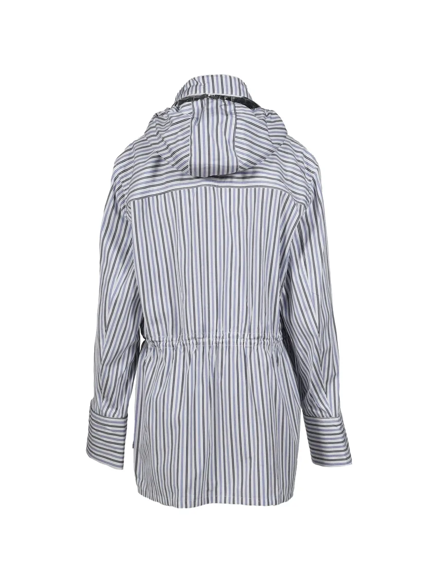 striped drawstring jacket 2
