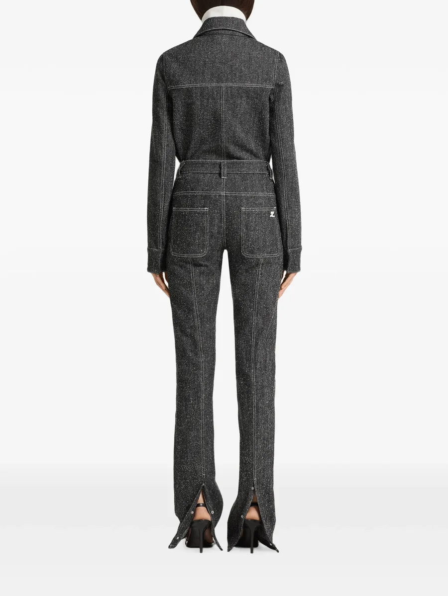 denim tweed shirt jacket 3