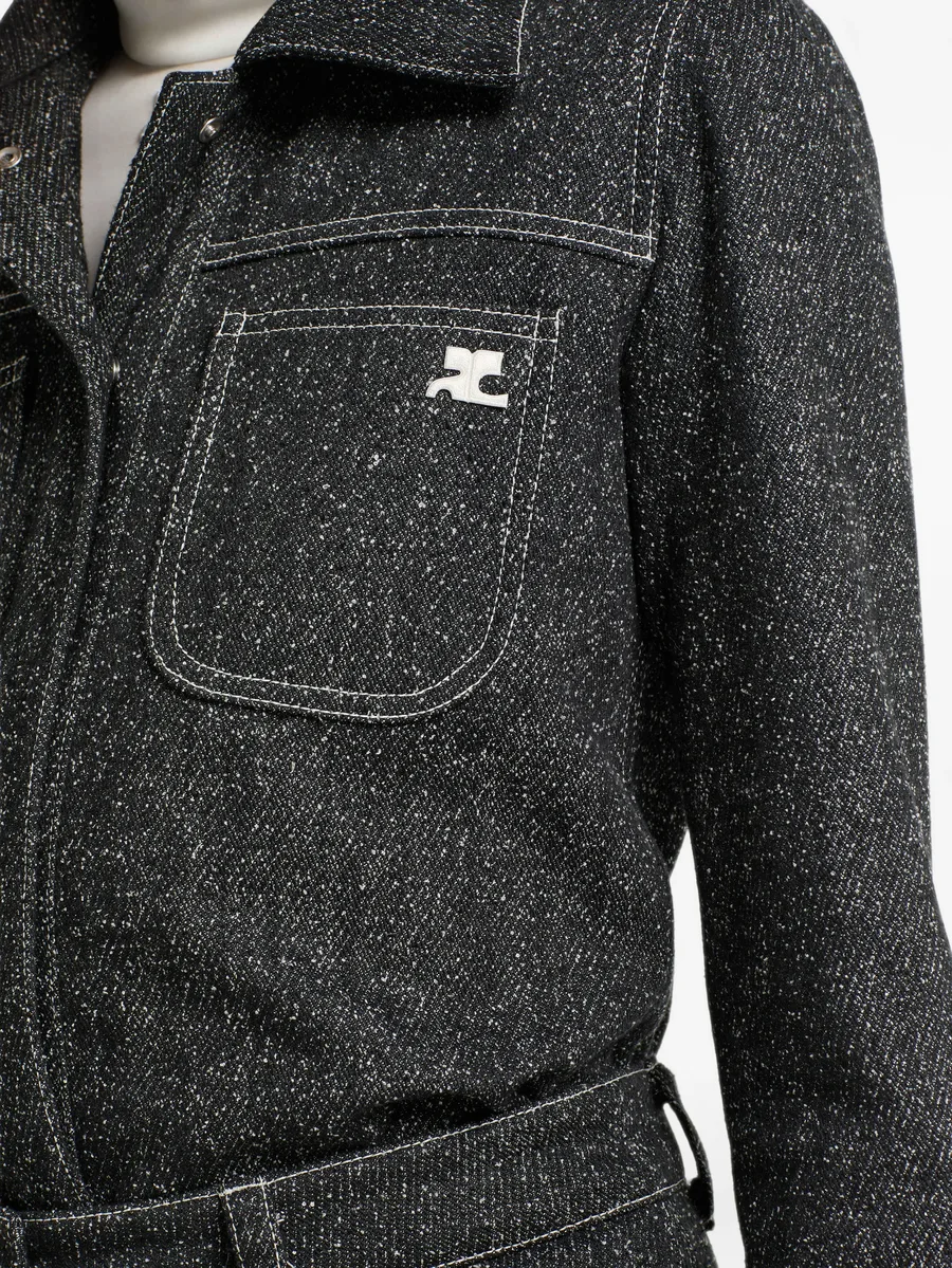 denim tweed shirt jacket 4