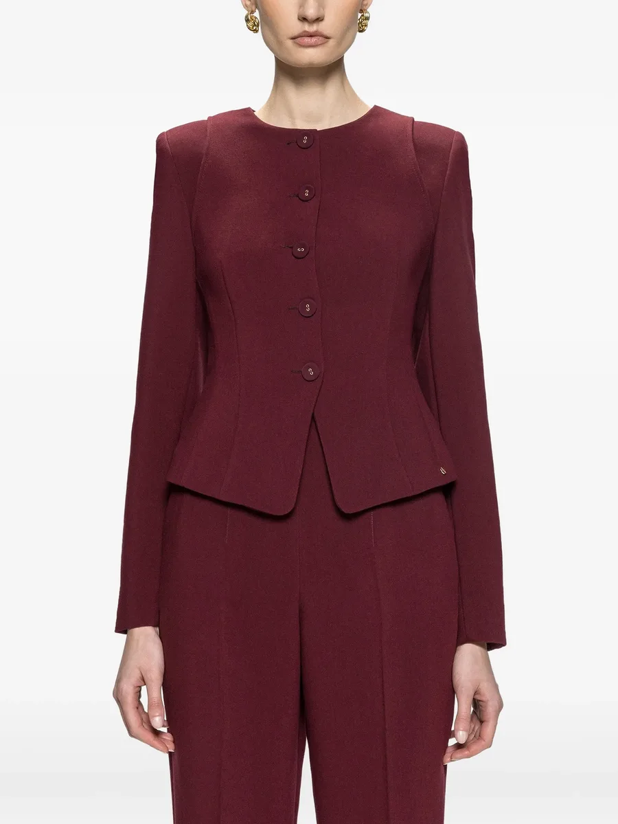 single-breasted fitted blazer 5