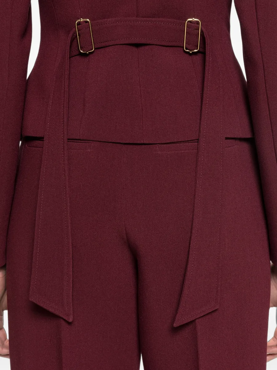single-breasted fitted blazer 6
