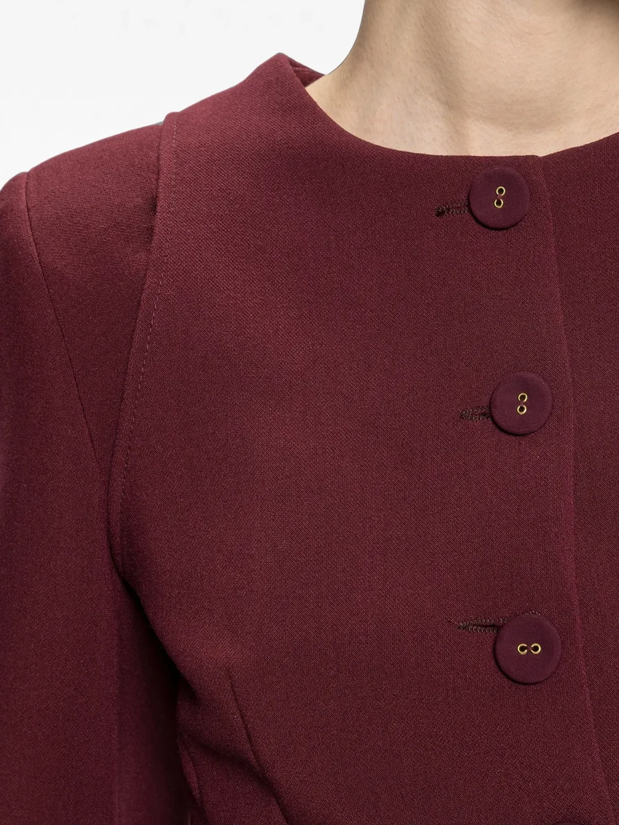 single-breasted fitted blazer 7