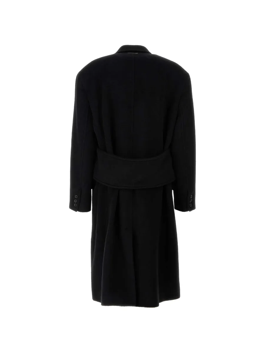 belted single-breasted coat 2
