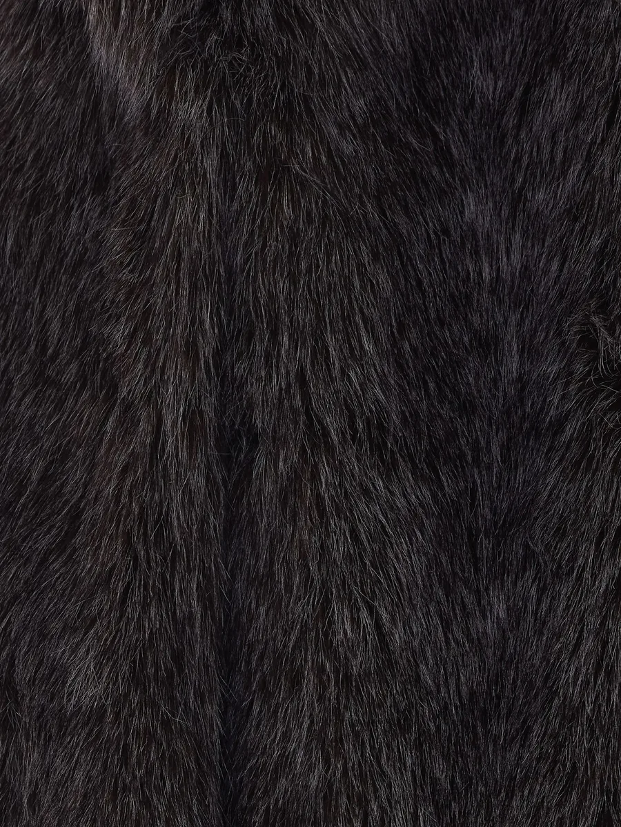 faux-fur notch-lapel coat 3
