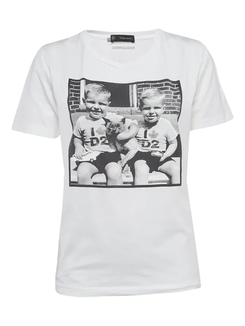 pre-owned Twin Boys graphic-print T-shirt