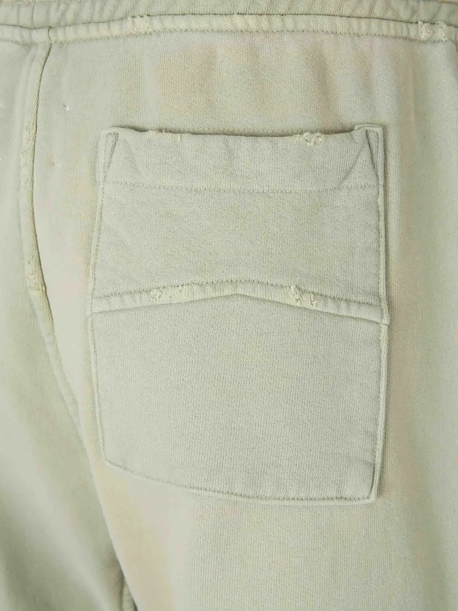 logo-embroidered worn-effect cotton track pants 5
