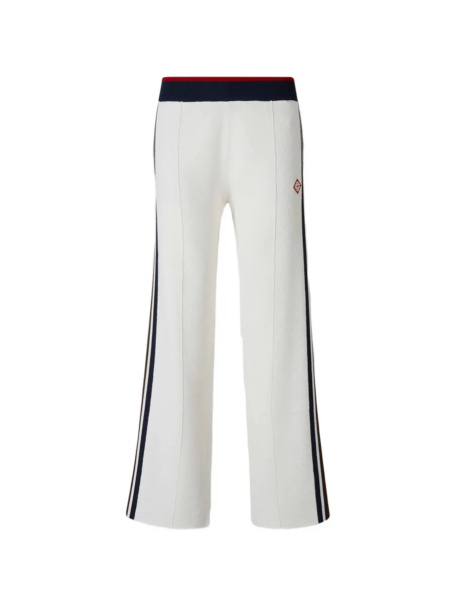 Café Cultural Stripe logo-patch track pants 1