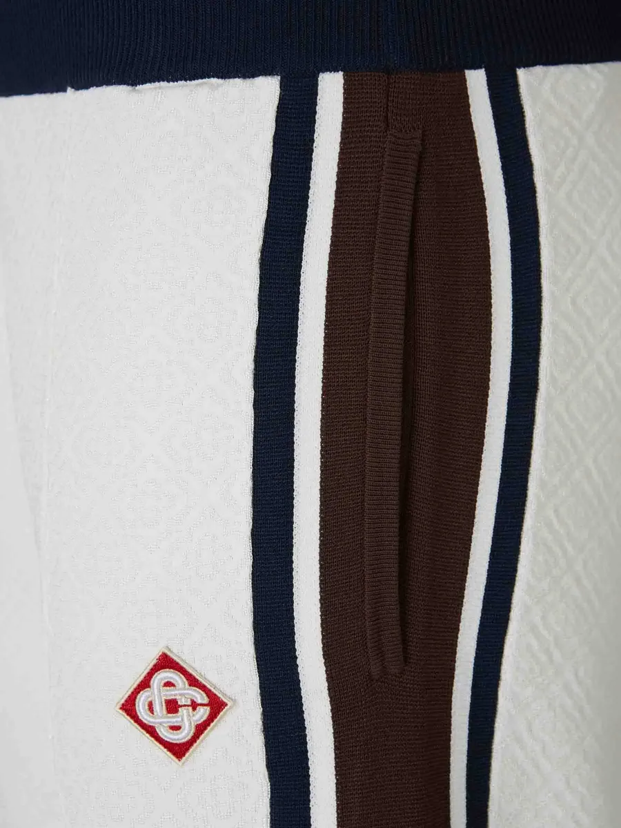 Café Cultural Stripe logo-patch track pants 4
